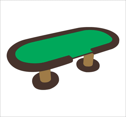 Oval Poker Tables